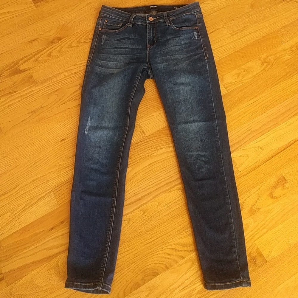 Kensie "Ankle Biter" Skinny Jeans